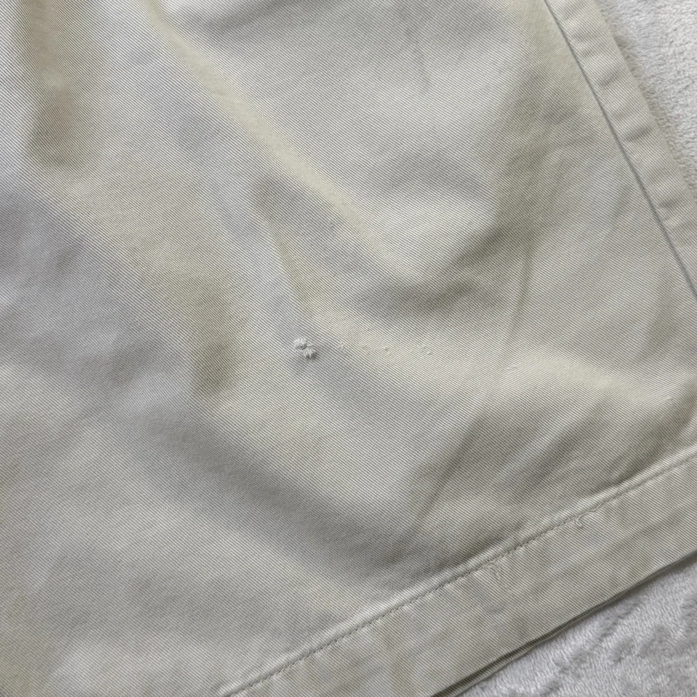 Vintage Polo Ralph Lauren Tyler Short Mens 34 Khaki Tan Pleated Classic Chino